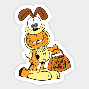 Trick or Treat Halloween Sticker